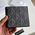 Dior Black Premium Compact Wallet-thumb-3