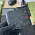 Gucci Black Premium Compact Wallet-thumb-0