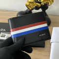 Prada Black Premium Compact Wallet-thumb-0