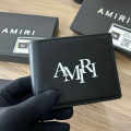 Amiri Black Premium Compact Wallet-thumb-0