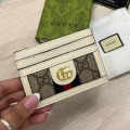 Gucci White Premium Card Wallet-thumb-1