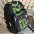 Kenzo Paris Black & Green Backpack-thumb-1