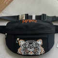 Kenzo White Tiger Black & Orange Belt Bag-thumb-0