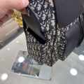 Dior Saddle Bag Black & White Backpack-thumb-5