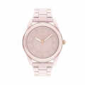 Coach Preston Dial & Stainless Steel Bracelet Style Straps Pink Analogue Watch-thumb-0
