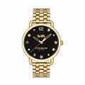 Coach Delancey Gold Tone Women's Watch-thumb-0