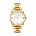 Coach Women's Gold Analog Stainless Steel Strap Watch-thumb-0