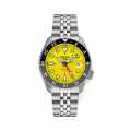 Seiko 5 Sports SKX GMT 42.5mm Steel Yellow Dial Automatic Watch SSK017-thumb-0