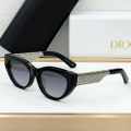 Dior Black & Silver Luxury Sunglasses-thumb-0