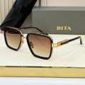Dita Golden & Brown Premium Quality Sunglasses-thumb-0
