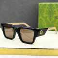 Gucci Black & Brown Luxury Sunglasses-thumb-0