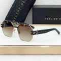 Philipp Plein Brown Luxury Sunglasses-thumb-0