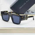 Philipp Plein Brown & Golden Luxury Sunglasses-thumb-0