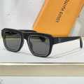 Louis Vuitton Black & Silver Premium Sunglasses-thumb-0
