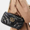 Gucci Marmont GG Series Black Women Bag-thumb-1