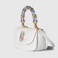 Gucci Diva Bamboo White Medium Bag-thumb-2
