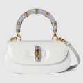 Gucci Diva Bamboo White Medium Bag-thumb-0