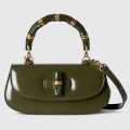 Gucci Diva Bamboo Green Medium Bag-thumb-0