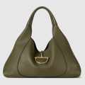 Gucci Softbit Maxi Green Shoulder Bag-thumb-0