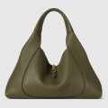 Gucci Softbit Maxi Green Shoulder Bag-thumb-1