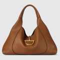 Gucci Softbit Maxi Brown Shoulder Bag-thumb-0
