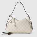 Gucci Emblem Nude Shade With White Contrast Bag With Dog charm-thumb-4