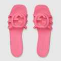 Gucci Pink Women's Interlocking G slide sandal-thumb-2