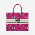 Miss Dior Book Pink Tote Bag-thumb-0