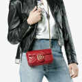 Gucci Red Super Mini Marmont Bag-thumb-2