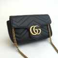 Gucci Black Super Mini Marmont Bag-thumb-2