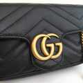 Gucci Black Super Mini Marmont Bag-thumb-4
