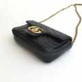 Gucci Black Super Mini Marmont Bag-thumb-6
