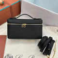 Loro Piana L19 Black Pocket Pouch-thumb-0