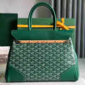 Goyard Saigon Green Tote Bag-thumb-1