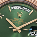 Rolex Day-Date 40 Oyster Green Dial Mens Watch 228235-thumb-5