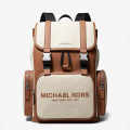 Michael Kors Cooper Two-Tone Canvas Backpack-thumb-0