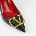 Valentino Garavani Black VLogo Pumps-thumb-4