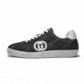 Gucci Black Men's Screener GG Trainer Sneakers-thumb-0