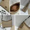 Coach Laurel Small Light Beige Hobo Bag-thumb-1