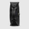 Gucci Hook Closure Black Tote Bag-thumb-4