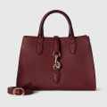 Gucci Hook Closure Wine Tote Bag-thumb-0