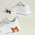 Hermes White Bouncing Premium Sneaker-thumb-4