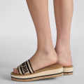 Christian Dior Dway Brown Platform Slide-thumb-5