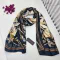 Louis Vuitton Premium Quality Black Silk Stole-thumb-0