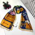 Chanel Premium Quality Multicolor Silk Stole-thumb-0