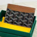 Goyard Brown Premium Card Wallet-thumb-0