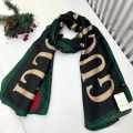 Gucci Designer Black Silk Stole-thumb-0