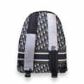 Dior Oblique Blue Backpack-thumb-2