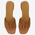 Tory Burch Bombé Miller Brown Slide Sandals-thumb-3