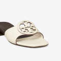 Tory Burch Bombé Miller White Slide Sandals-thumb-2